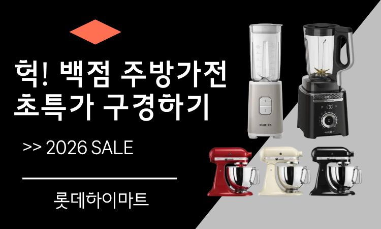 헉! 백점 하이마트 블렌더 기획전